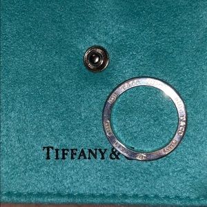Tiffany & Co. Silver and Diamond Ring
